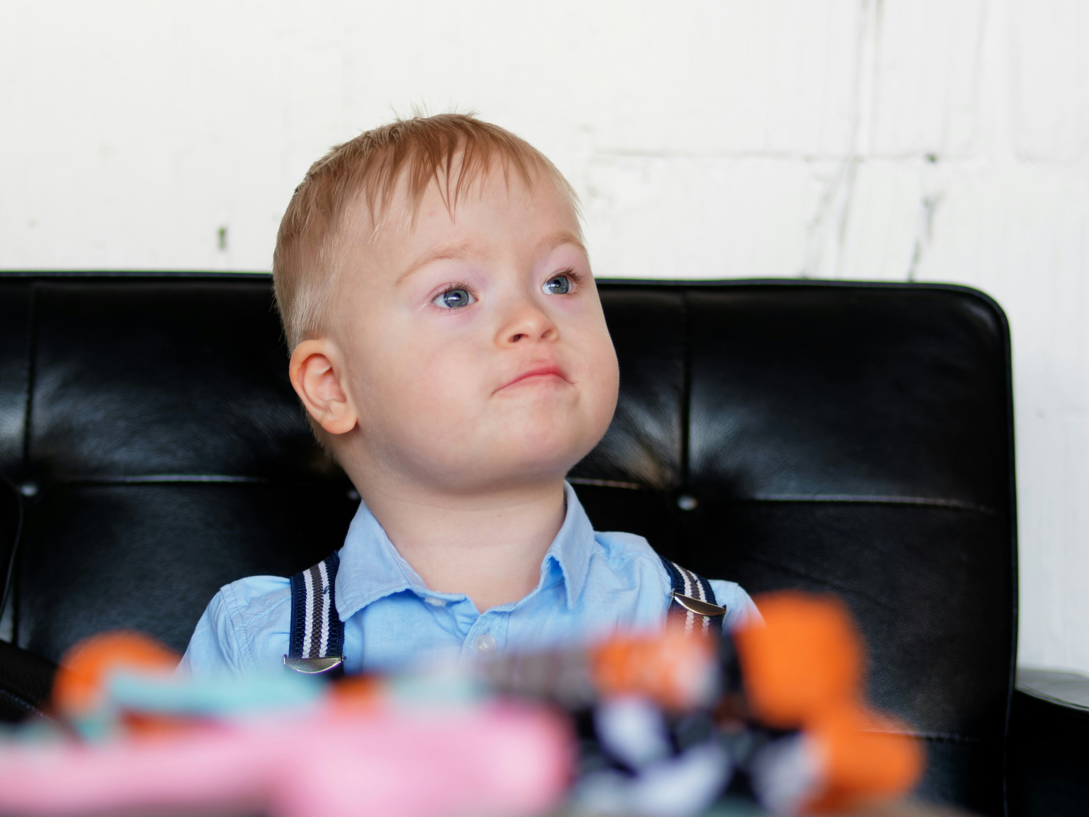Child refusing AAC device