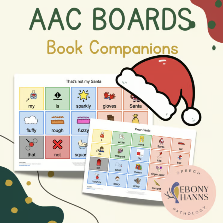 Christmas AAC Communication Boards
